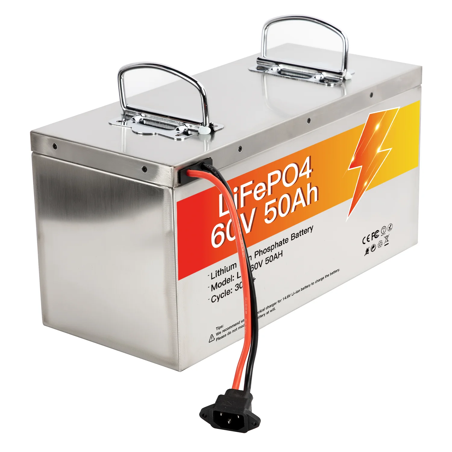 Avepower OEM 60V Rechargeable Lithium Battery Pack 50Ah Golf Cart Batteries