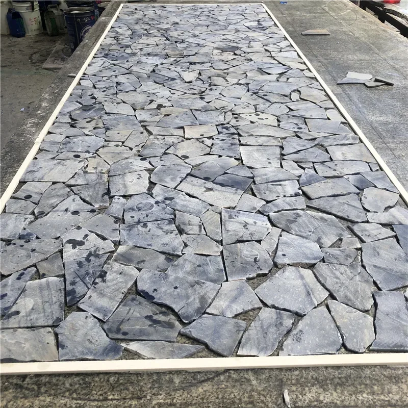 product azul blue   wall panel table top furniture dining table tops polished agate gemstone-0