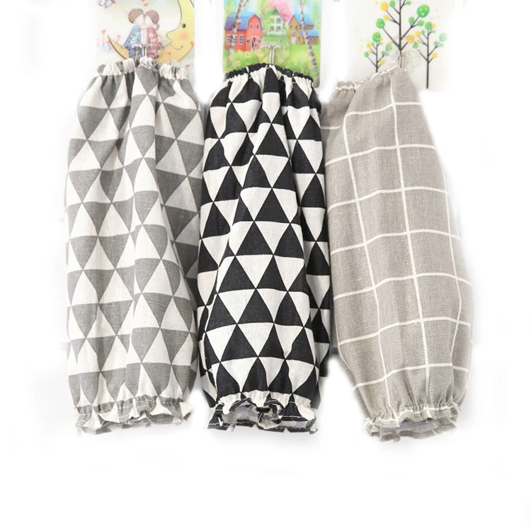 Эффективные маслостойкие и моющиеся кухонные женские нарукавники из хлопка