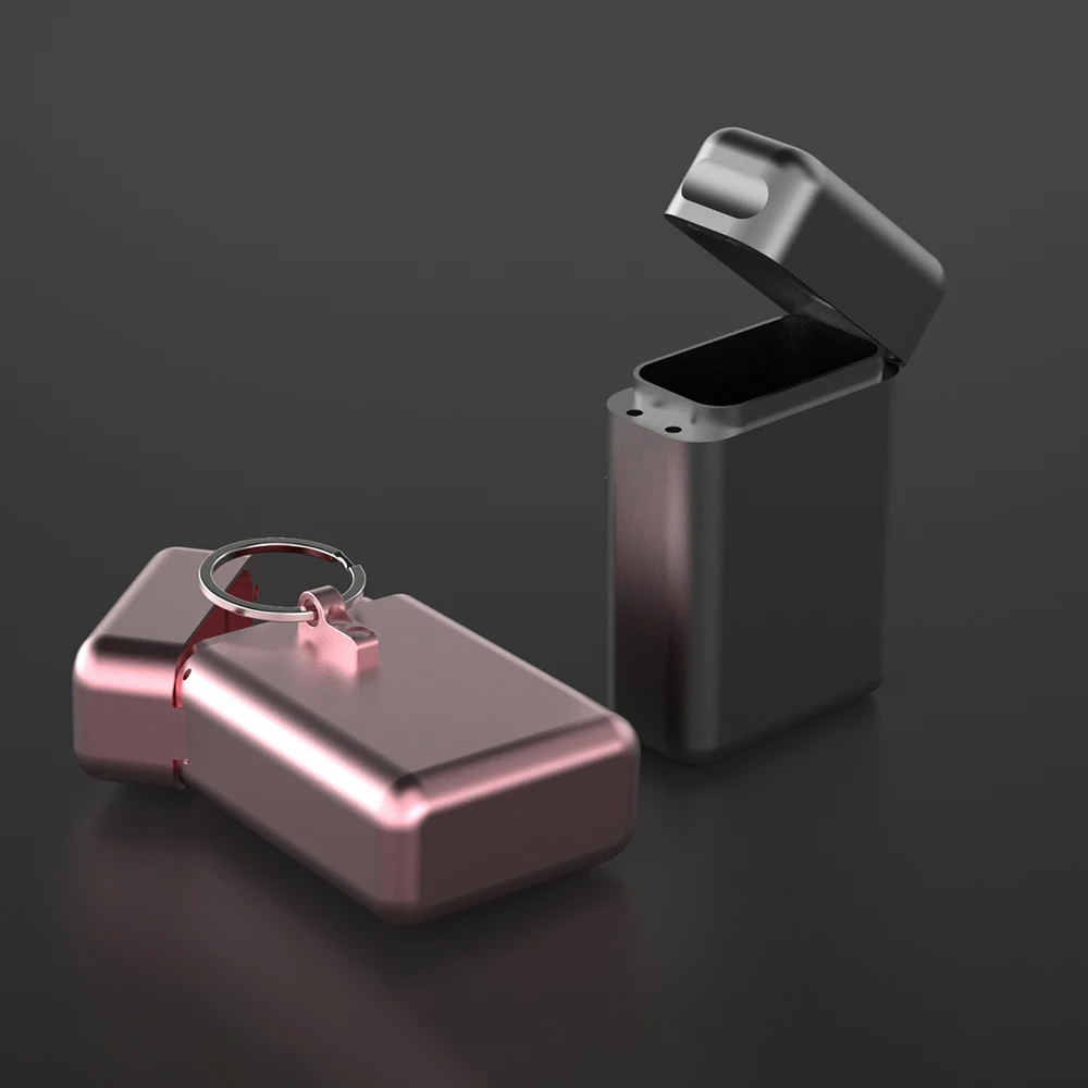 
 Маленький пользовательский ящик Faraday коробка алюминиевый сплав автомобильный ключ чехол RFID Брелок чехол для ключей кошелек Honda City автомобильные аксессуары  