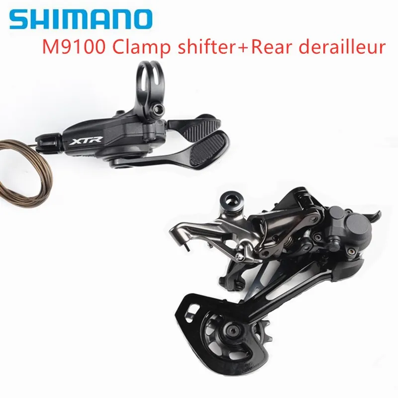 shimano xtr m9100 12 velocidad shifter desviador trasero group mtb