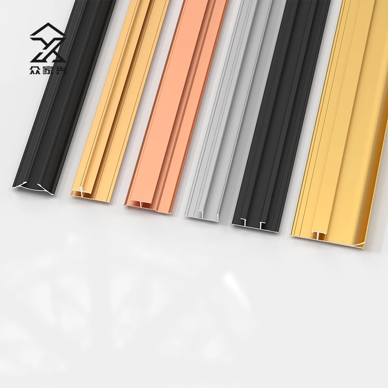 Waterproof Ceramic Tile Border Edging Trim Aluminum Alloy Edge Trim profile Tile Edge Trim Led Strip manufacture