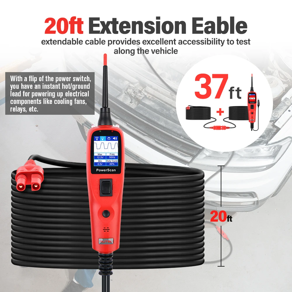 Autel PowerScan PS100 Automotive Electrical Circuit Tester