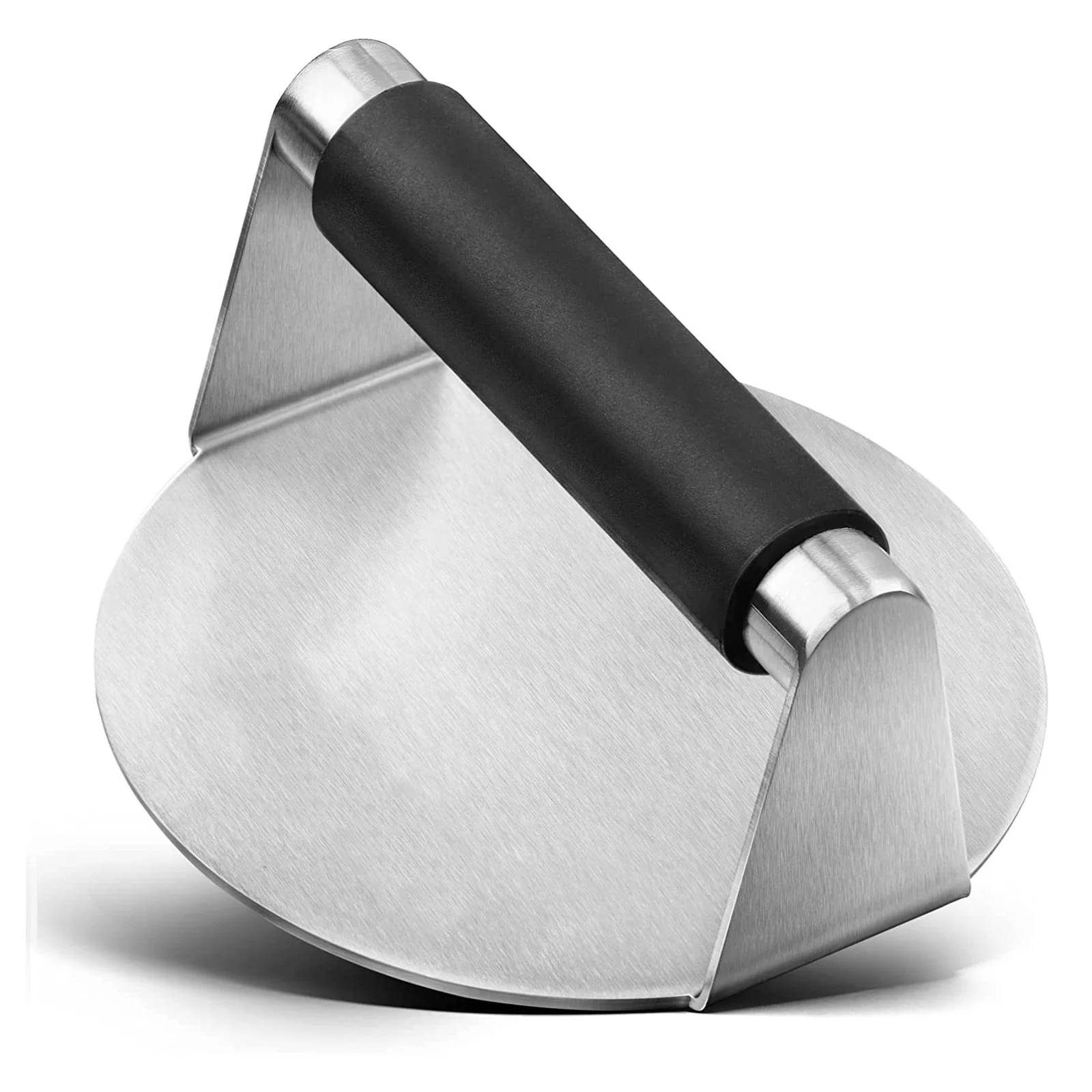5.8 Inch Stainless Steel Burger Smasher Press With Antiscald Handle