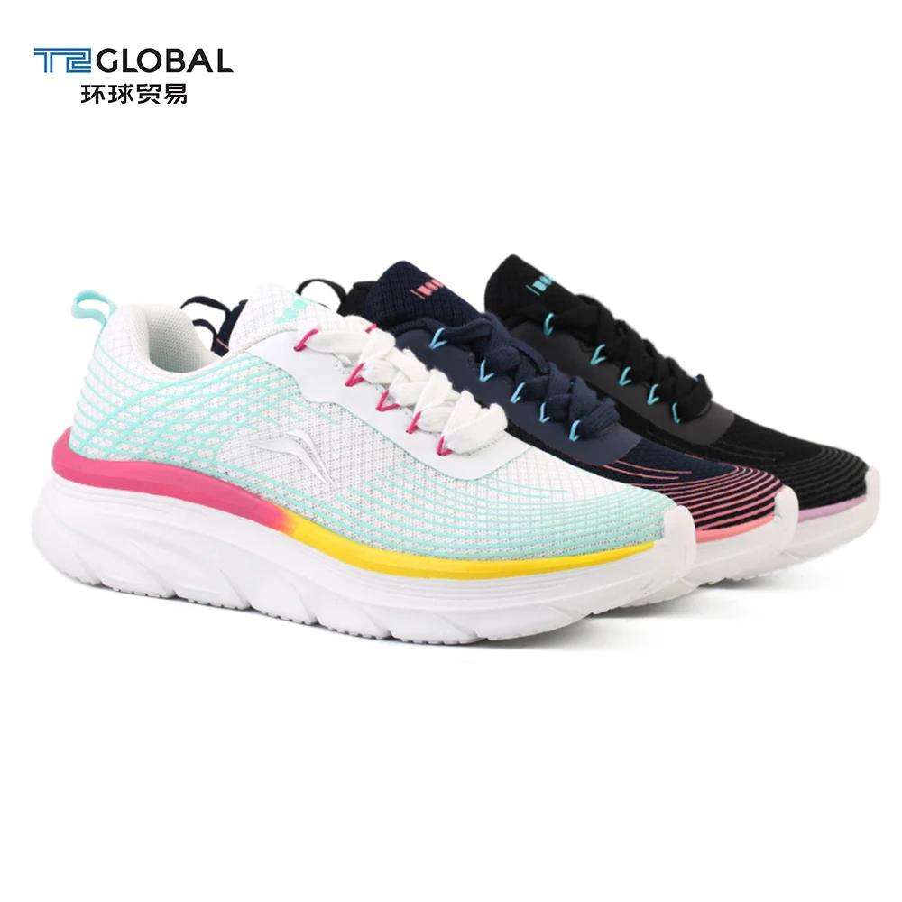 
 GT-21588W 2021 Модный новый дизайн, оптовая продажа, красочная сетчатая верхняя спортивная женская обувь, кроссовки  