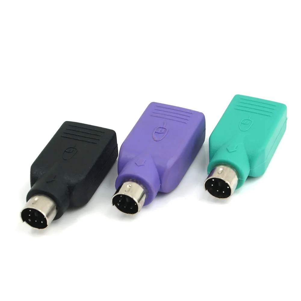 USB to PS2 Adapter USB Female to PS/2 Male Converter Adapter for Mouse ...