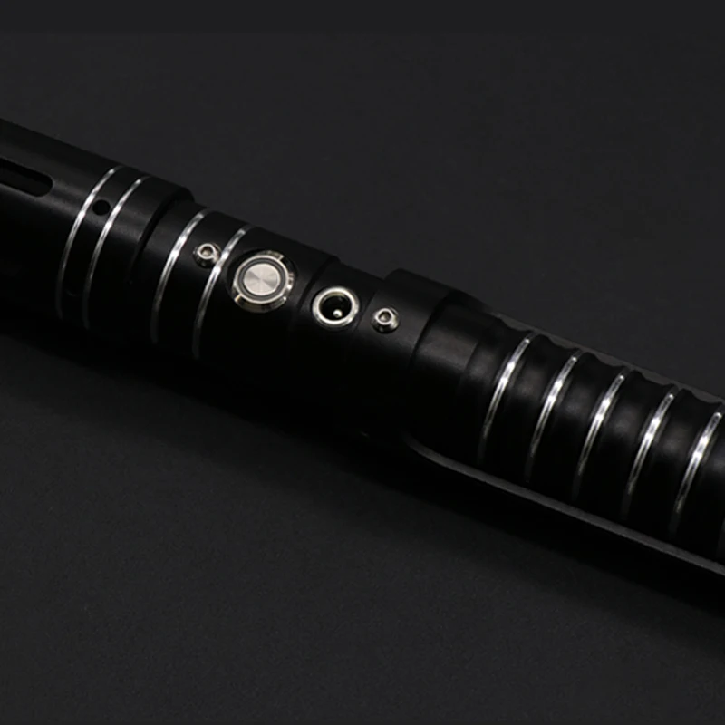 Световой меч Yanqing rgb меняющий цвет для молодых взрослых световой металлическая ручка высокий свет звук косплея джедая