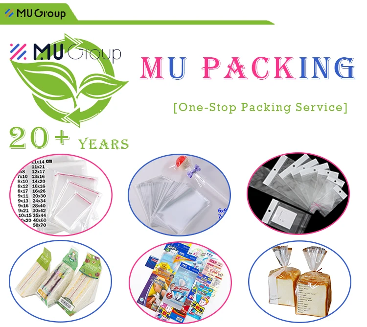 400 Pieces 9x13cm Transparent Plastic Bag OPP Food Bag Small Self-adhesive  Bag Packaging Food Bag Ce