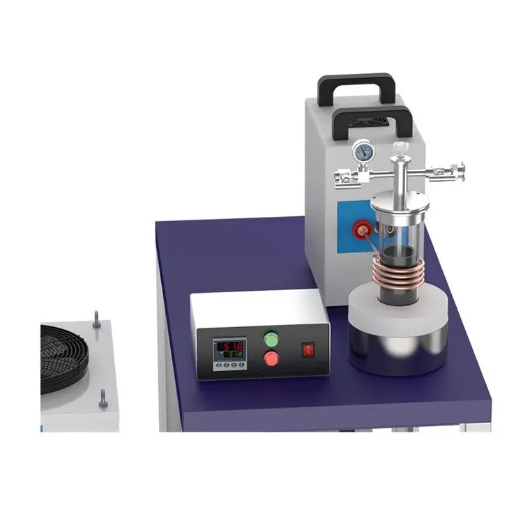 Small Melting Furnace Mini High Frequency Induction Melting Furnace for Gold Silver Platinum Copper Iron Steel