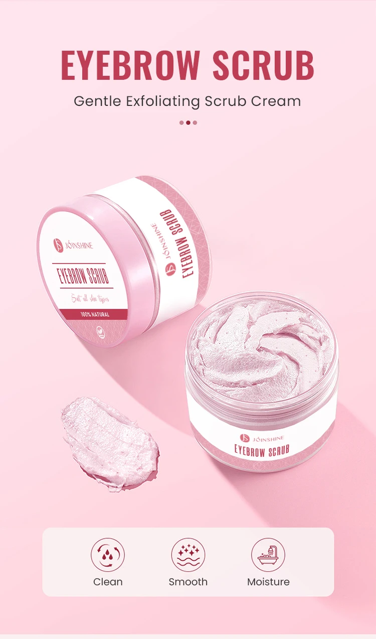 New Magic Eye Brow Scrub Lasting Cosmetic Makeup Salt Scrub Exfoliating