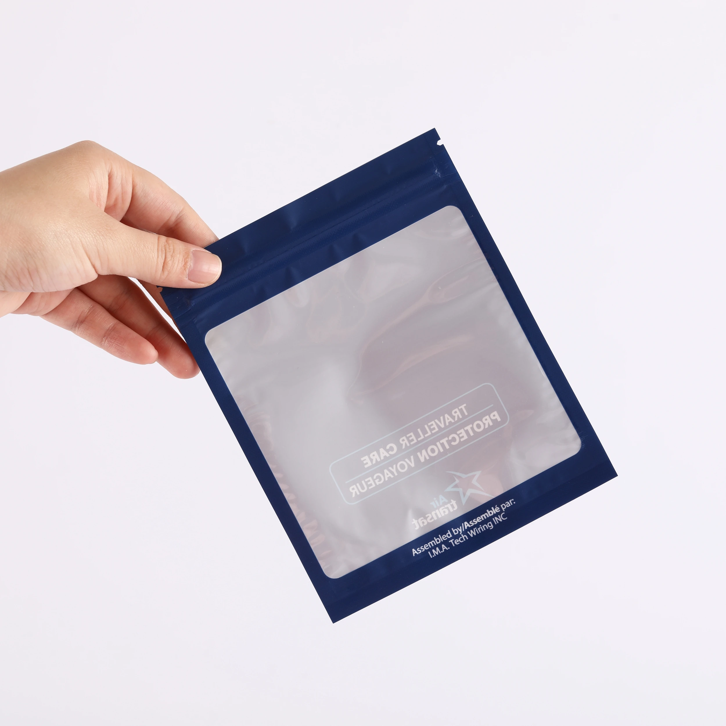 Plastic Transparent Window Opening Daily Necessities Independent Packaging Bags Packaging Sealing Bags