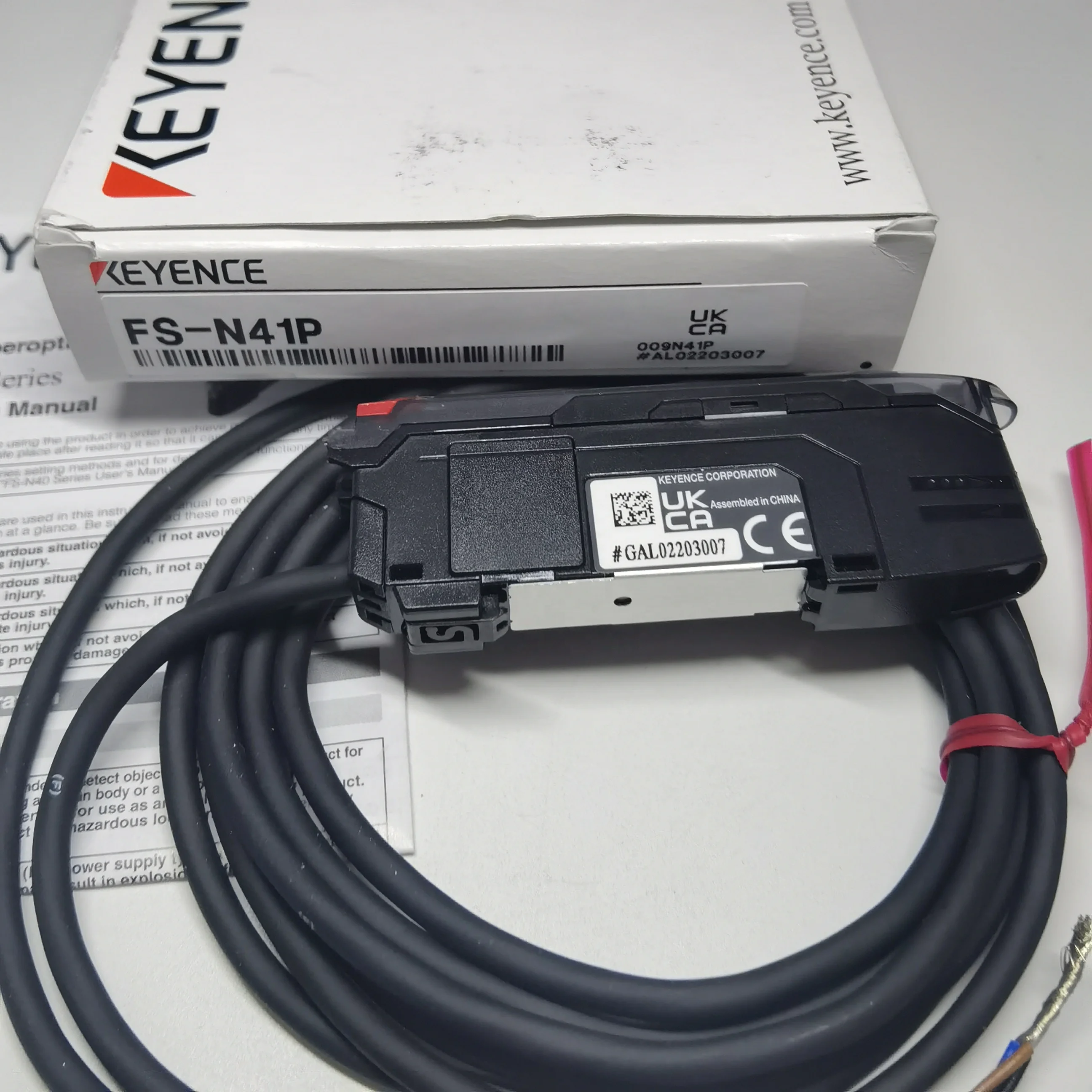 Keyence FS-N41C Digital Fiber Optic Sensor - Reliable Performance