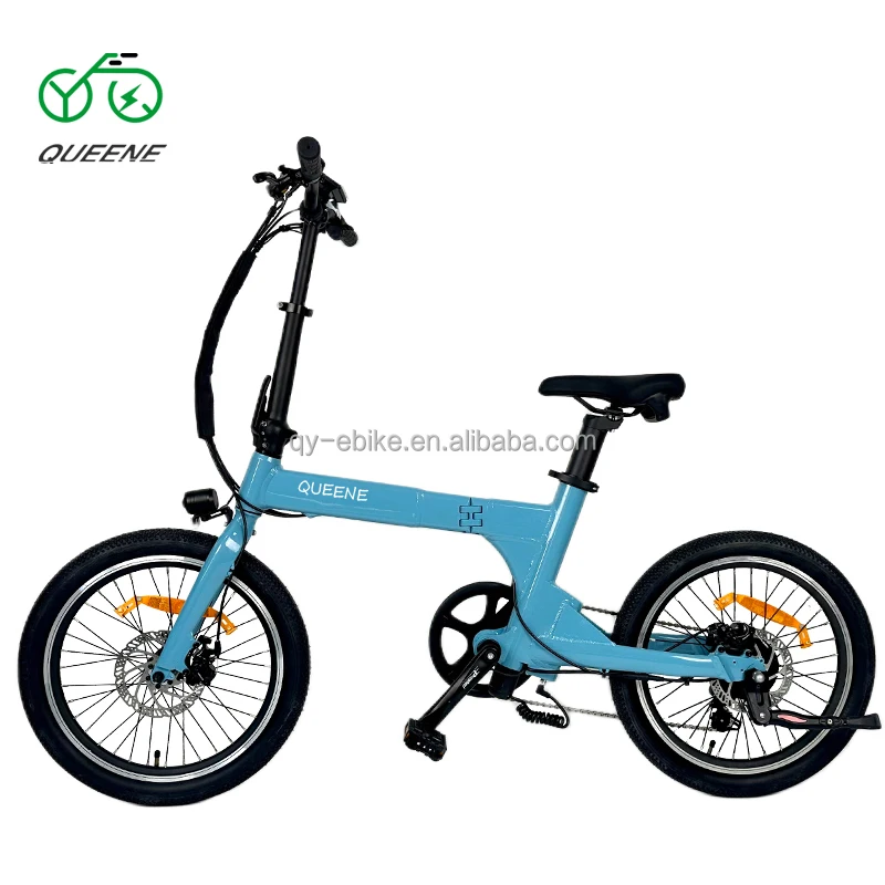 Queene Electric Bicycle Stock 250w 36v 20 Inch Magnesium Alloy Drive