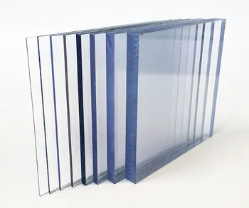 Flexional 3mm 4mm 5mm 6mm Solid Polycarbonate plastic Sheet PC Flat Panels for awning rainshed