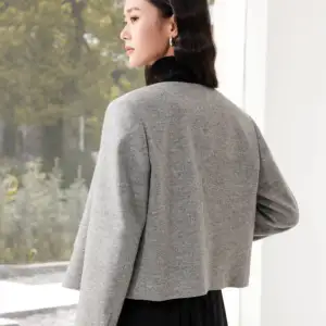 HARCHOY Factory Custom Women's Minimalist Business Suits - Solid Color Slim Fit Office Suit Wholesale Manufacturer