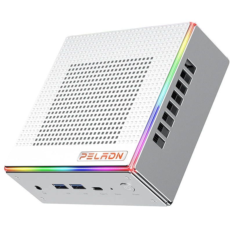 PELADN HA-4 RGBデザインミニPC、AMD 7 7735HS、最大64G RAM対応