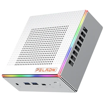 PELADN HA-4 RGB Mini PC, AMD 7 7735HS, 16G/32G/64G RAM ile Oyun için