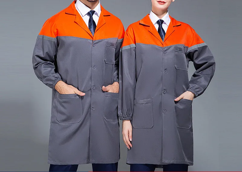 Wholesale High Quality Dustproof Clothing Warehouse Work Overcoat workwear Sales Promotion Staff And