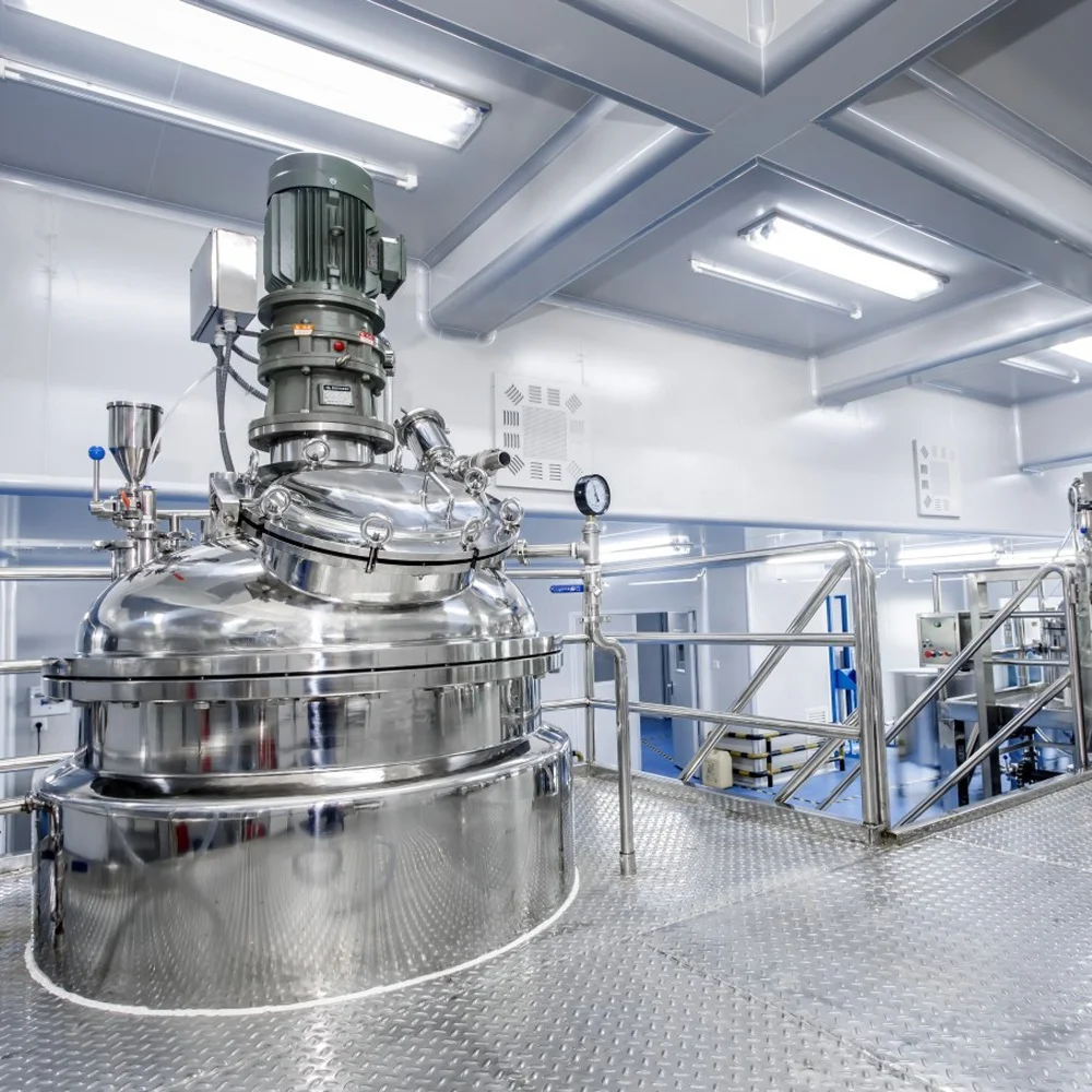 Оборудование для производства косметики производитель поставляет высококачественные вакуумные гомогенизационные эмульгаторы миксер машина