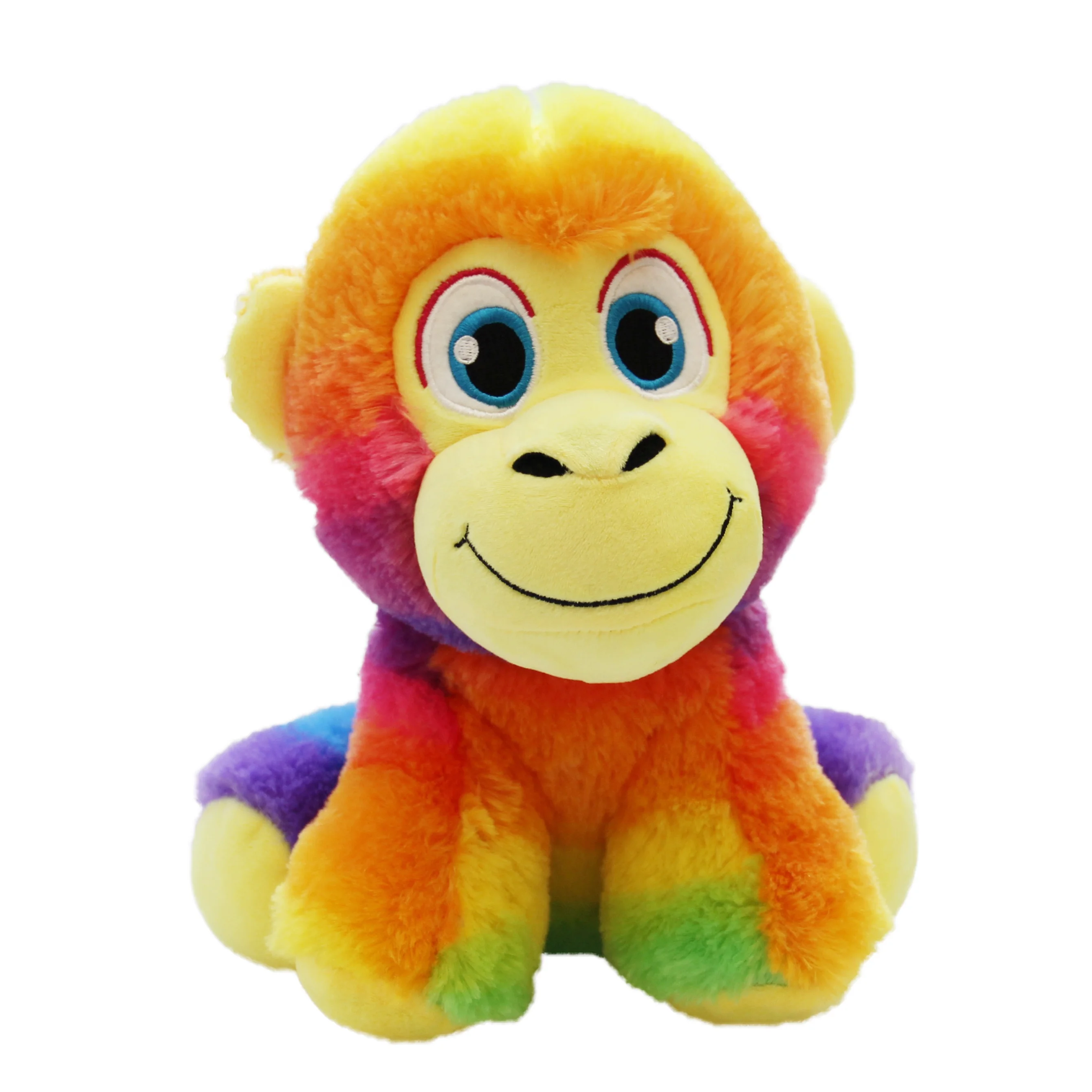 colorful stuffed monkey