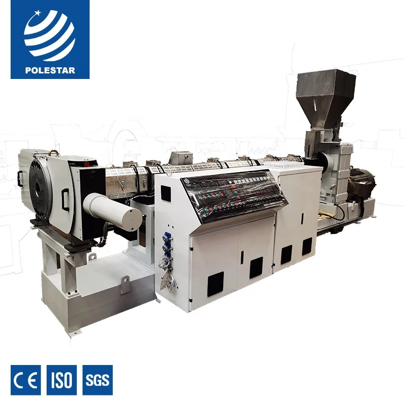 Переработанные пластиковые отходы, заводская цена, машина производит гранулы