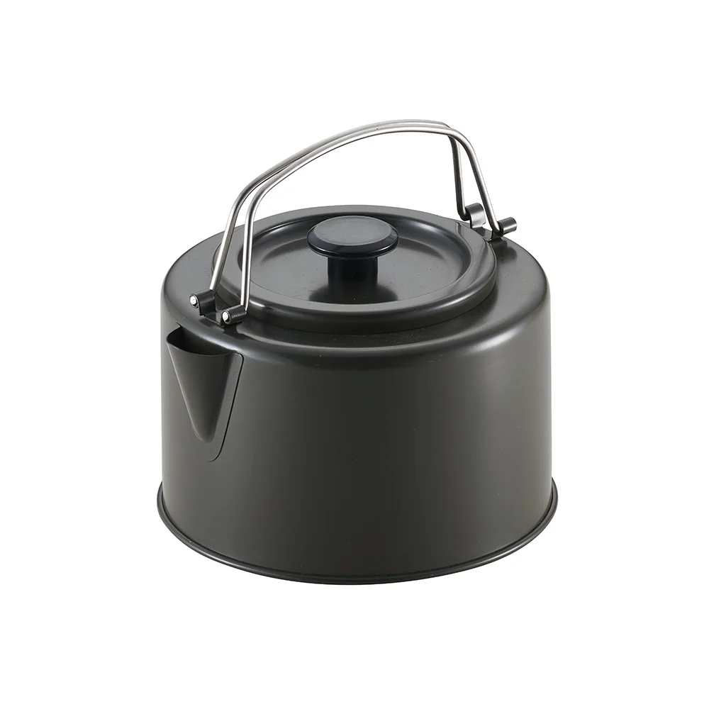 Factory Price 1.2L Portable Outdoor Water Camping Tea Kettle Tea Pot Stainless Steel With Filter