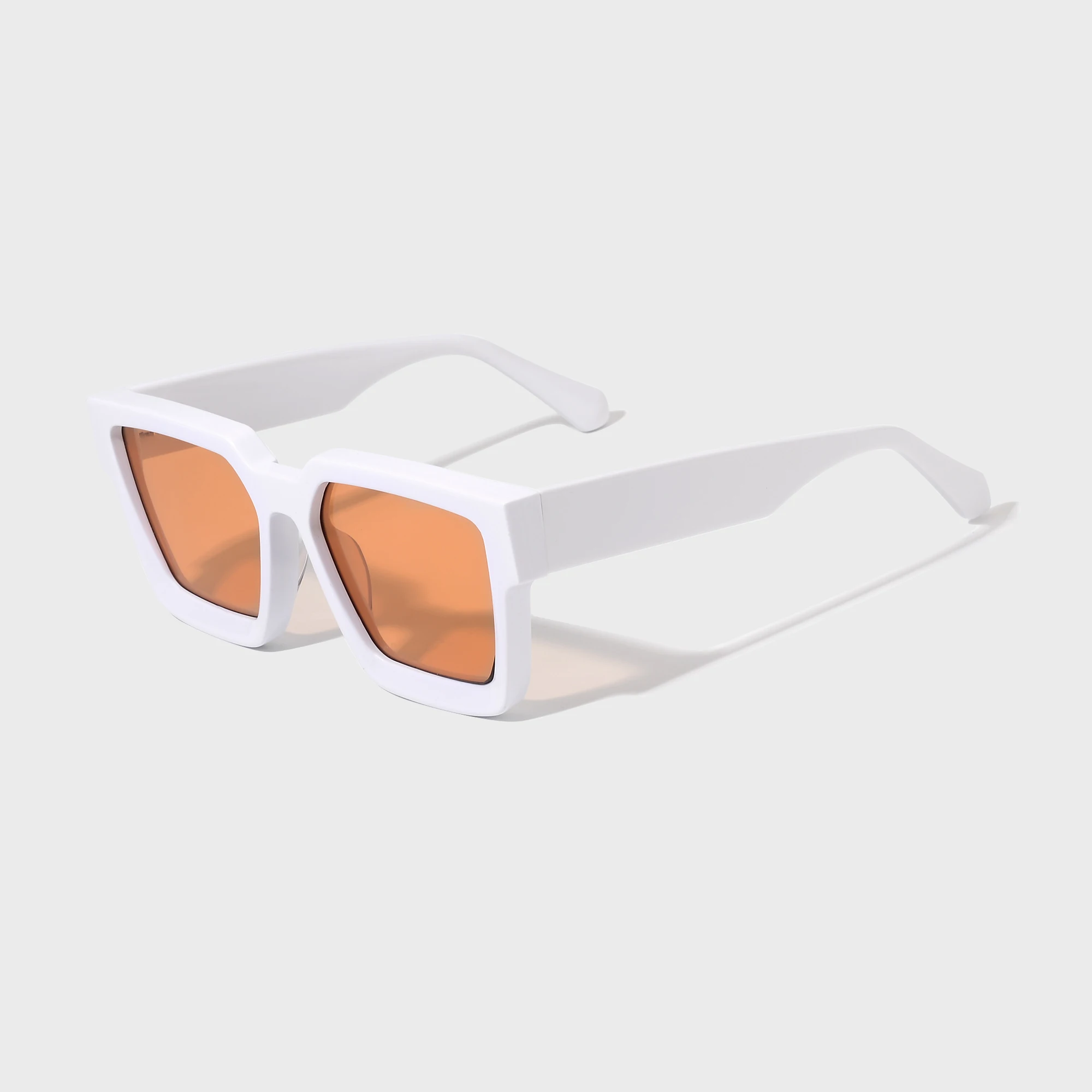 Retro Square Acetate Sunglasses - Italian Vintage Trend display picture 2