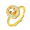 JH0279Oro Amarillo-2Cristal Amarillo