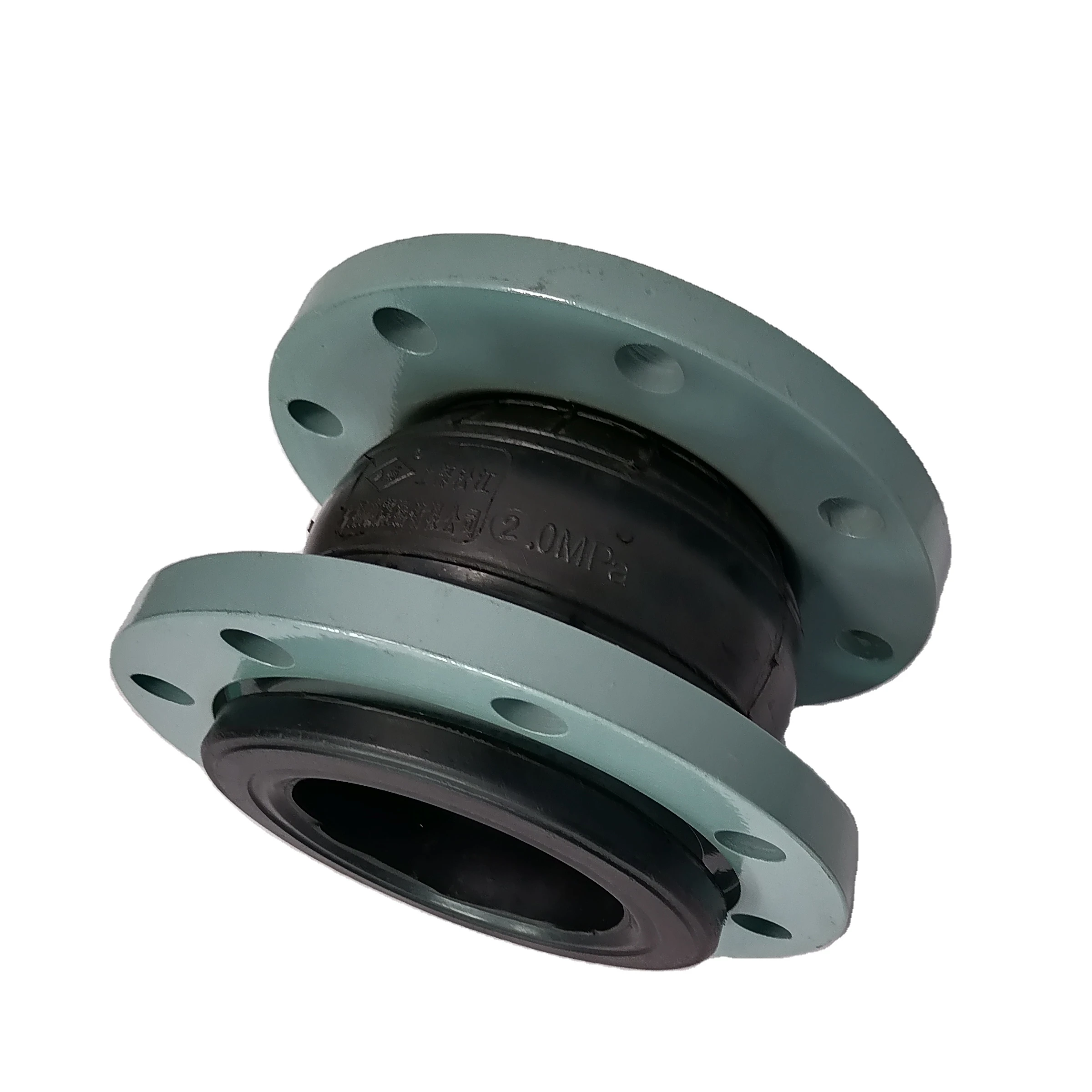 High Quality Single Sphere Expansion Joint Rubber Flange Connection Rubber Ball Joint for Pipe Flange Rubber Expansion Joints