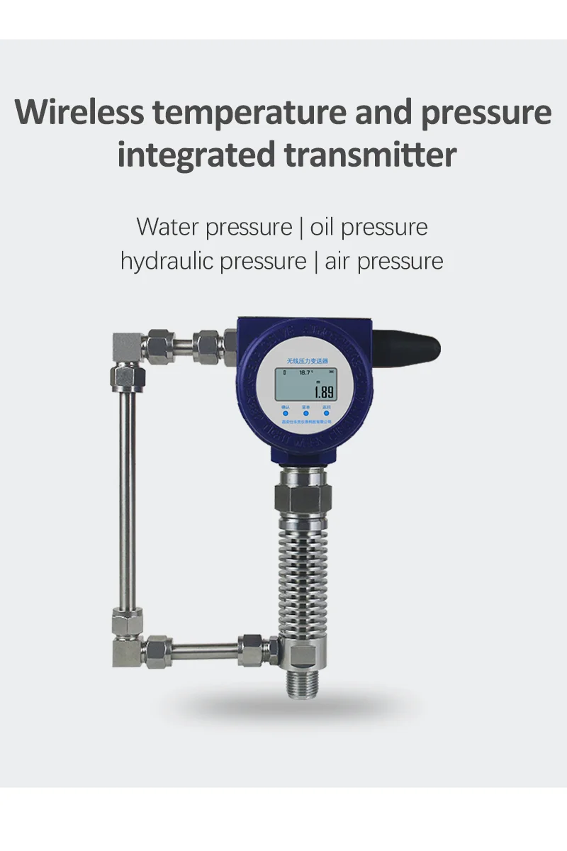 Lorawan Gauge Pressure Differential Wireless Sensor