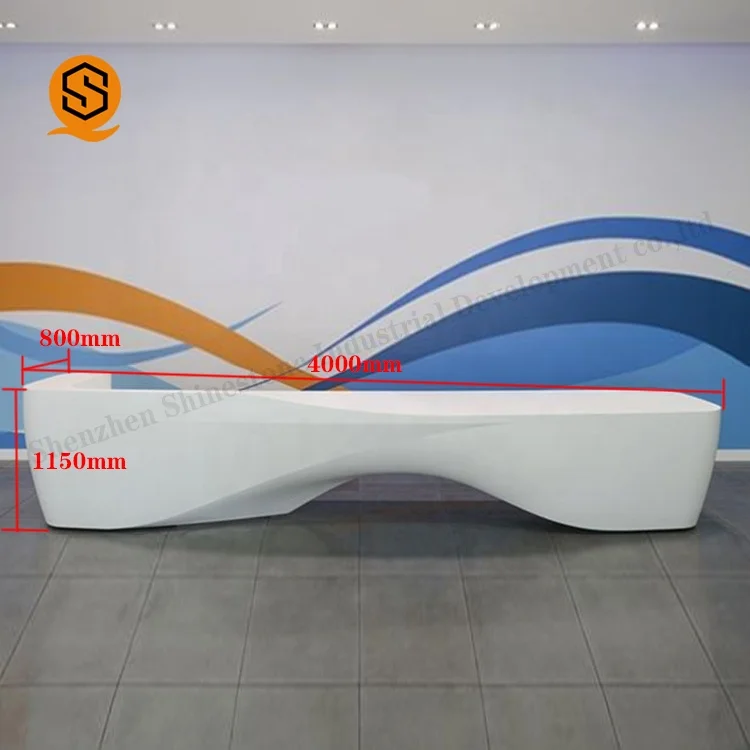 Modern Luxury Beauty Spa Salon Furniture Wooden With White Color Salon