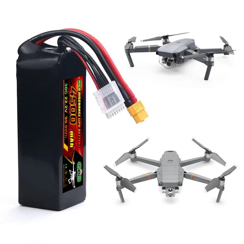 Pin tốc độ cao 3.7V 7.4V 12V 14.8V 22.2V 25C 30C 5000mAh UAV Pin Lithium polymer tốc độ cao Pin Li-ion