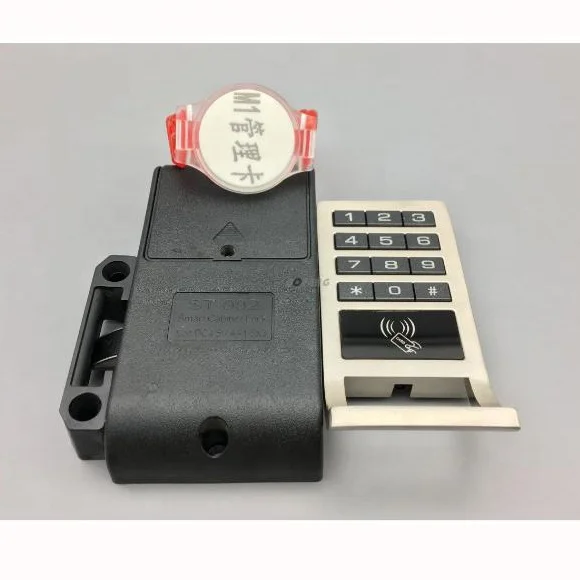 Security RFID Magnetic ID Electronic Digital Smart Code Locker Lock Password Drawer Lock Home Office Furniture Gym Locker Lock