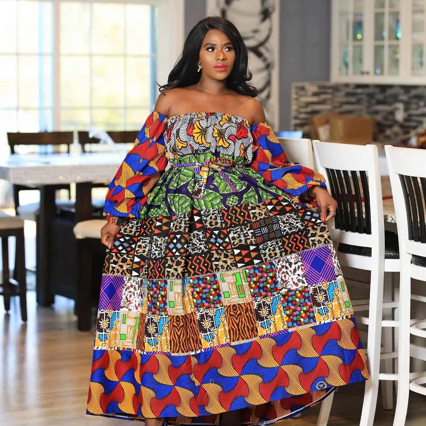 African Fashion Dresses Trendy Clothing Styles Elegant Attire for Women  Cultural Outfits for Festival Traditional Wear