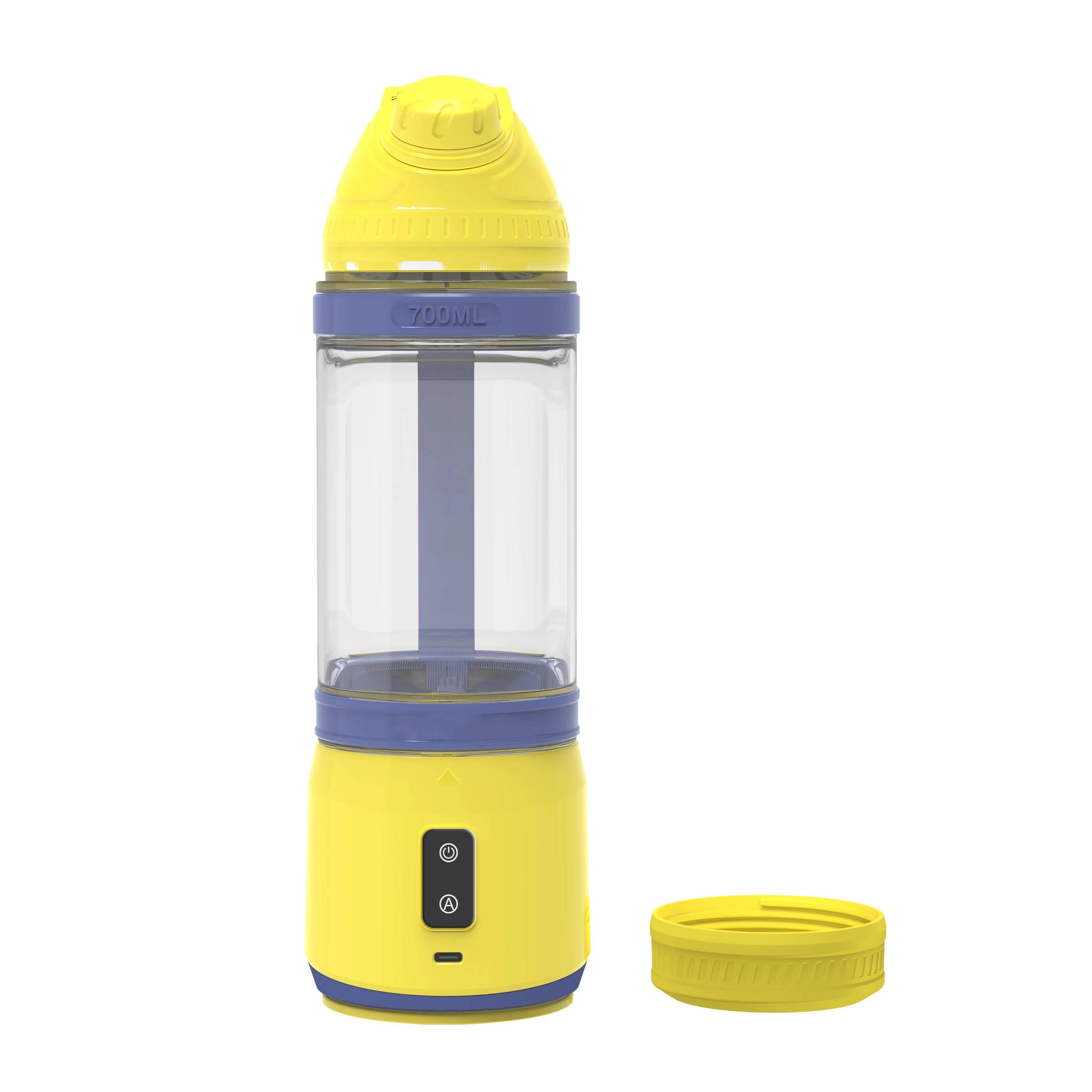 2024 Portable Blender for Shakes and Smoothies 700ml 12V  Electric Juicer Mini Portable Blender Fruit Mixers