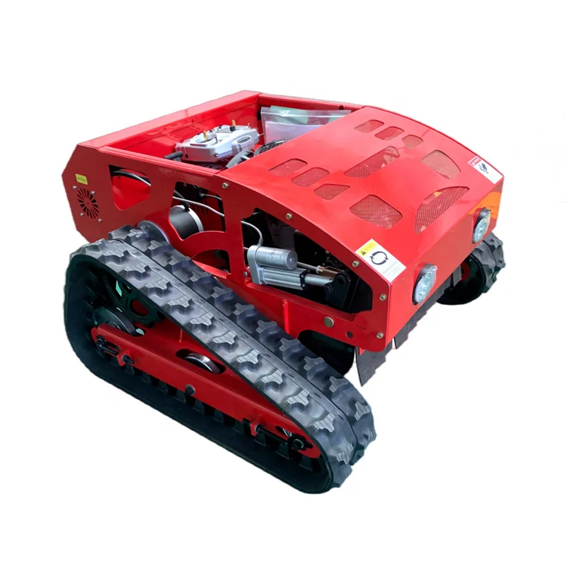 China Machinery Parts Lawnmower Electric Remote Control Track Lawn ...