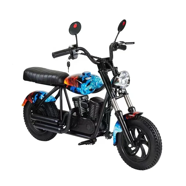 Electric Chopper Bike 24v kids bike electrical 180w Bluetooth speaker electric scooter motorcycle with fog