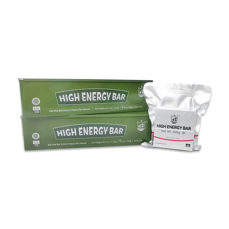 High Energy Hard-Textured Bug out Bag Biscuits Sweet and Salty Chocolate Flavor