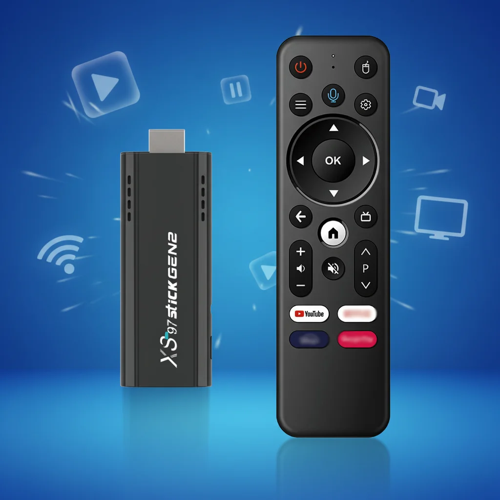 XS97 Stick Install App TV Stick 2G 16G BT5.0 4K対応スマートテレビ