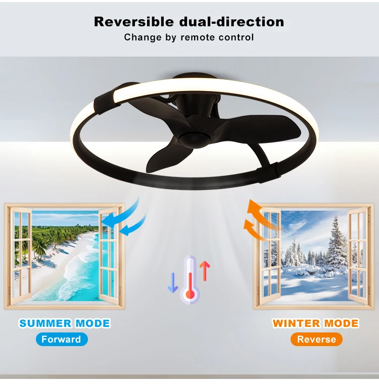 Ceiling Fan, 24inch, 32inch, LED, Abs - detail 10