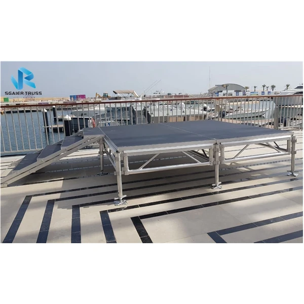 Mobile Stage Wedding Stage Used Stage Aluminium for Sale Modern Church Podium