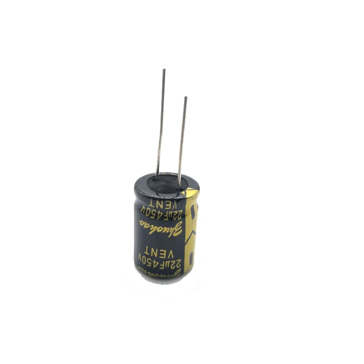 450V wholesale radial lead aluminum electrolytic capacitors 450V22uF 22uF 13*21 for LCD TV LED power supplies