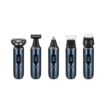 NEW MIOCO Rs1805 2024 Rotary electric shaver 5 in 1 mancare set waterproof beard trimmer