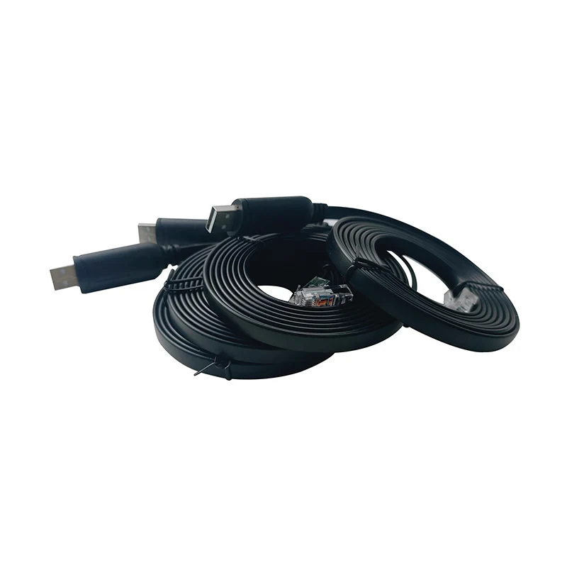 JK Bms RS485 Upper Computer Cable Industrial Serial Cable USB to RJ45 Network Port  Connect JK Energy Storage Bms to Computer