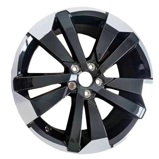 Factory Direct Supply Genuine Auto Parts High Quality Glossy Black Forged Wheels OEM 22G601025B for Volkswagen TACQUA