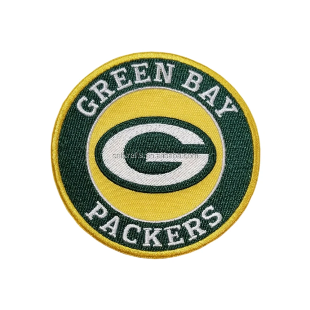 Green Bay Packers Patch Iron On Embroidered Patch