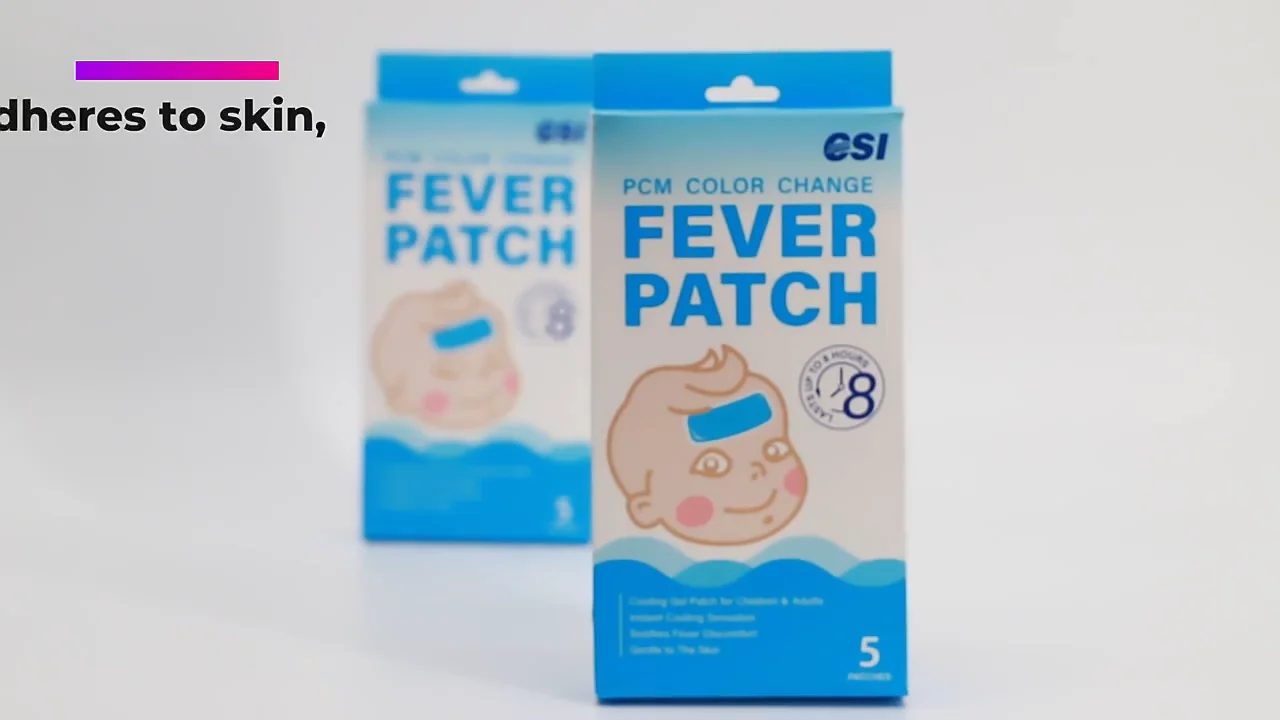 Csi Hydrogel Kids Adults Fever Ice Cool Pads Pain Relief