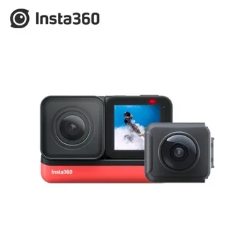 Английская версия Insta360 один R для спортивной экшн-камеры 5 7 K 360 4K 1-дюймовый широкоугольная Водонепроницаемая Видео Камера vs DJI Osmo
