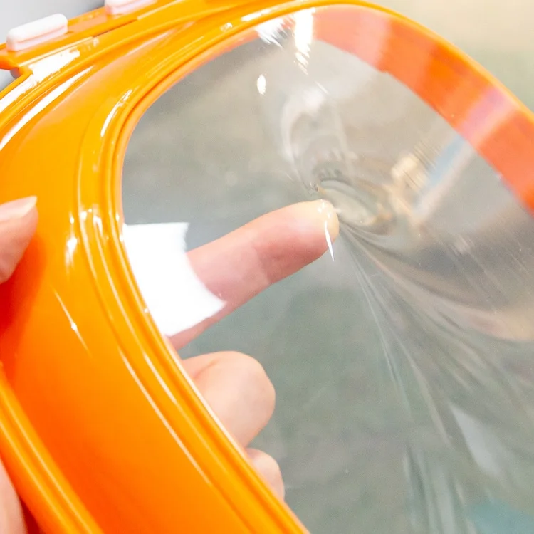 Gloway BPA-Free Reusable Kitchen TPU Food Storage Plastic Wrap Food Preservation Tray Eco Friendly Plastic Food Container