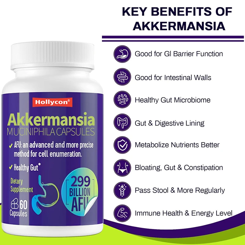 300 Billion Afu Natural Akkermansia Muciniphila Protein Supplement ...